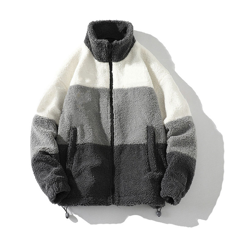 Polar Fleece Coat with Sherpa