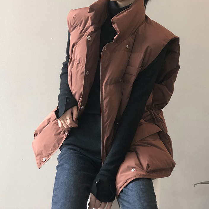 Padded Cropped Vest
