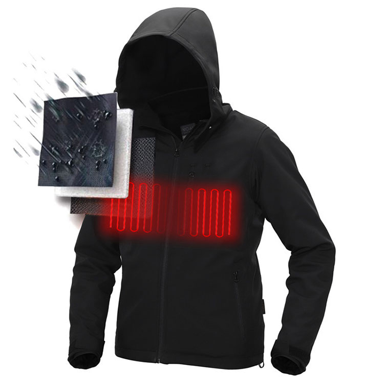 Soft Shell Heated Jacket